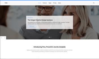 JL Fina - Business Joomla Template